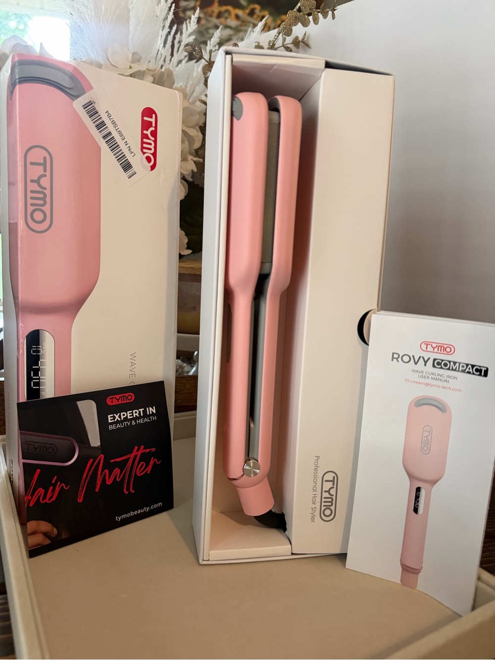 Tymo Rovy Wave Curling Iron Compact NIB